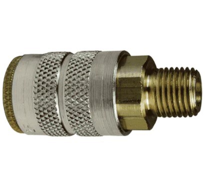 F.DIX 2FS2.B DIXON VALVE BRASS F-SERIES QUICK DISCONNECT 1/4" MANUAL INDUSTRIAL INTERCHANGE PNEUMATIC COUP